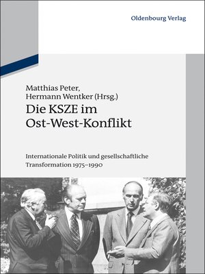 cover image of Die KSZE im Ost-West-Konflikt